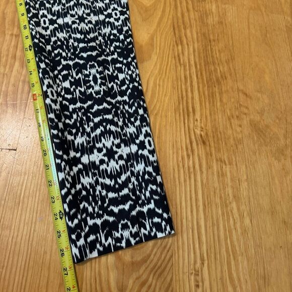 ETRO Pants White and Black Paisley Print Trousers Women’s Size 40 / US 4 - Picture 5 of 8